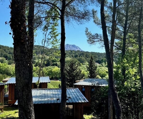 Vue Sainte Victoire, camping Aix-en-Provence