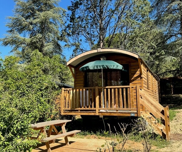Roulotte camping Aix-en-Provence